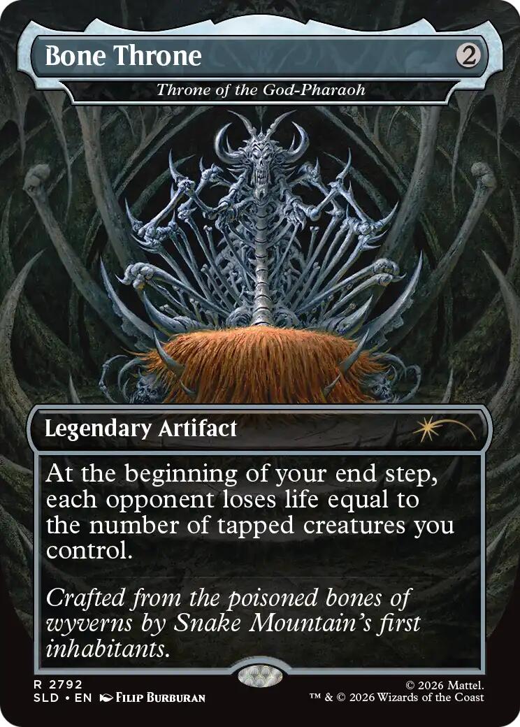 Bone Throne - Throne of the God-Pharaoh